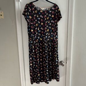 LVIR | Dresses | Lvir Black Ribbed Knit Cut Out Midi Dress S | Poshmark